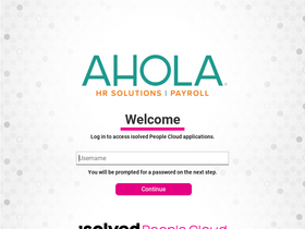 'aholawebpr.com' screenshot