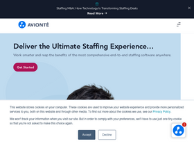 'avionte.com' screenshot