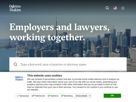 'ogletree.com' screenshot