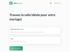 'abcsalles.com' screenshot