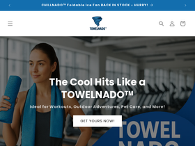 Towelnado homepage screenshot