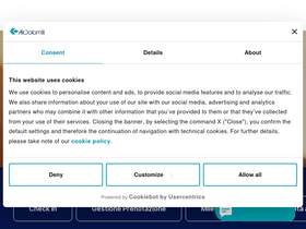 'airdolomiti.it' screenshot