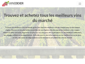 'winedexer.com' screenshot