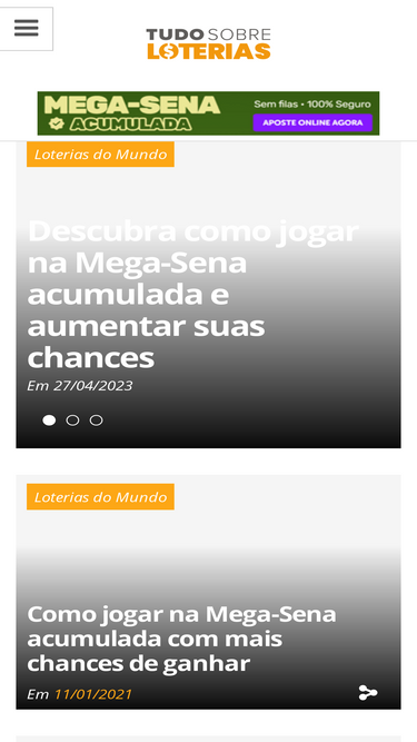 Intersena: Aposte no 1º Portal de Loterias do Brasil