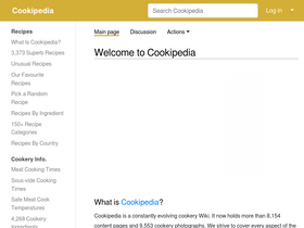 'cookipedia.co.uk' screenshot