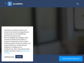 'ayudaleyprotecciondatos.es' screenshot