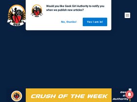 'geekgirlauthority.com' screenshot