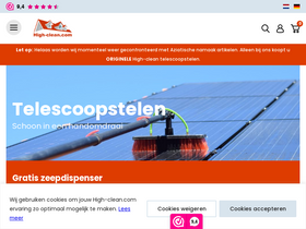 HIGH-CLEAN website screenshot