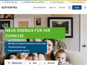 'gasag.de' screenshot