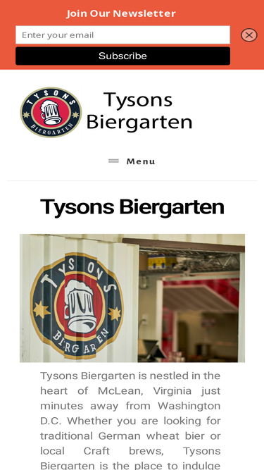 tysonsbiergarten.com