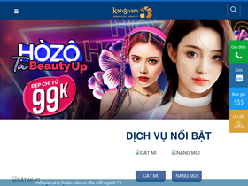 'benhvienthammykangnam.vn' screenshot