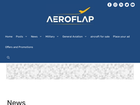 'aeroflap.com.br' screenshot