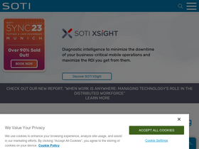 'soti.net' screenshot
