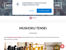 'mushokutenseiscan.com' screenshot