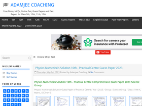'adamjeecoaching.blogspot.com' screenshot