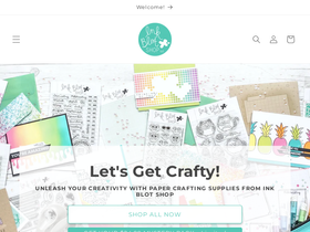 inkblotshop.com homepage screenshot