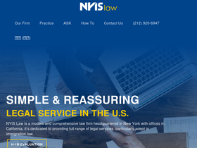 'nyislaw.com' screenshot