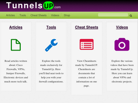 'tunnelsup.com' screenshot