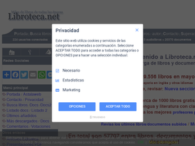 'libroteca.net' screenshot