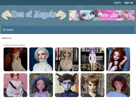'denofangels.com' screenshot