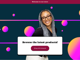 kyrathecreative.com homepage screenshot