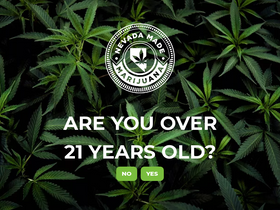 'nevadamademarijuana.com' screenshot