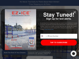 ezicerinks.com homepage screenshot