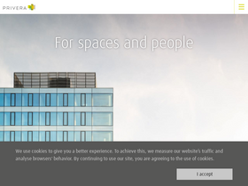 'privera.ch' screenshot