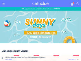 'cellublue.com' screenshot