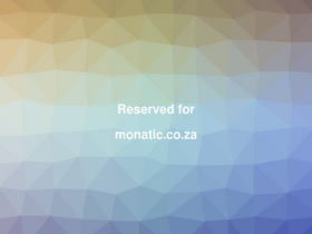 monatic.co.za