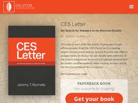 'cesletter.org' screenshot