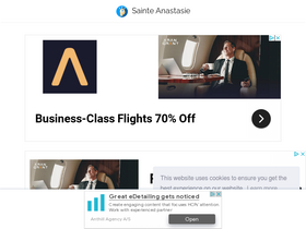 'sainte-anastasie.org' screenshot