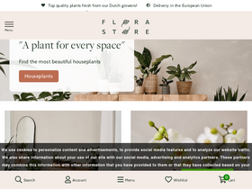 'florastore.com' screenshot