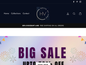 houseofvero.com homepage screenshot