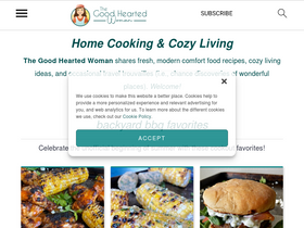'thegoodheartedwoman.com' screenshot