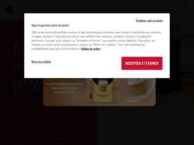 'senseo.fr' screenshot