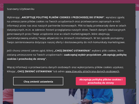 'dsw.edu.pl' screenshot