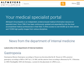 'altmeyers.org' screenshot