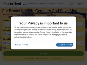 'carflexi.com' screenshot