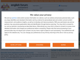'englishforum.ch' screenshot