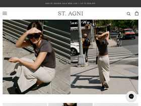 'st-agni.com' screenshot
