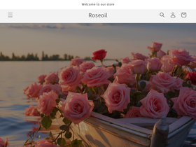 roseoil.eu homepage screenshot