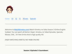 'watchkimetsu.com' screenshot