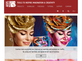 'akvis.com' screenshot