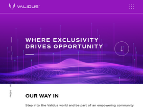 'teamvalidus.com' screenshot