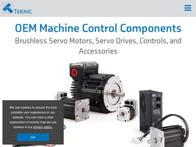 'teknic.com' screenshot