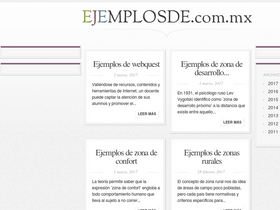 'ejemplosde.com.mx' screenshot