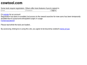 'cowtool.com' screenshot