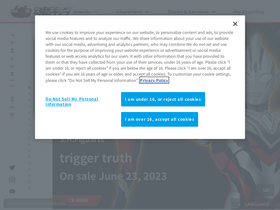 'tamashii.jp' screenshot