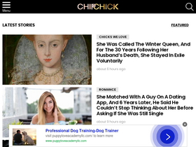 'chipchick.com' screenshot